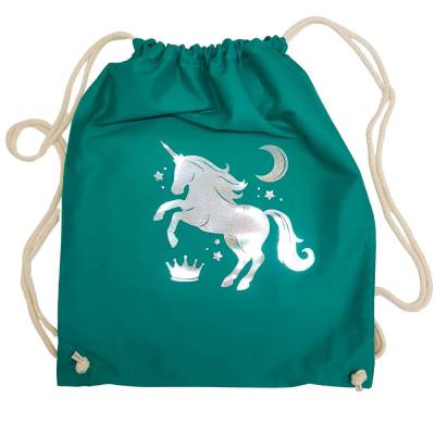 Reithelm-Beutel / Turnbeutel "Moony 2" ~ personalisierbar