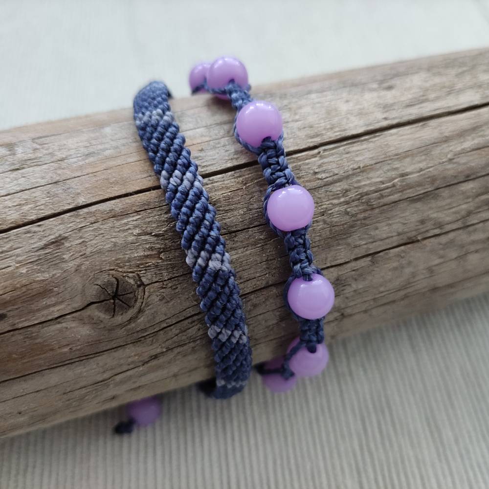 Makramee Armband 2in1 Bild 1