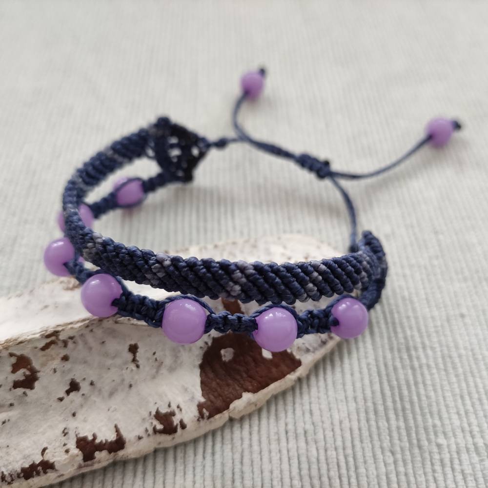 Makramee Armband 2in1 Bild 2