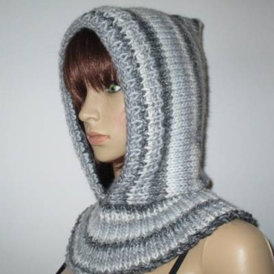 Balaclava, Kapuzenmütze, Kapuze, Mütze, leicht und warm, mit tollem Farbverlauf, unisex