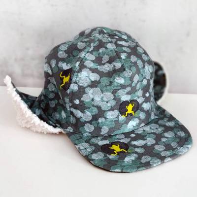 5-Panel-Cap | FROG | Snow-Flap-Cap, Flat-Visor | Kinder (47-55cm Kopfumfang) | RÄUBERKIND