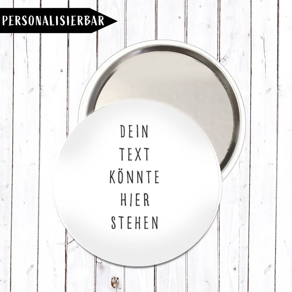 Individualisierbarer Taschenspiegel Bild 2