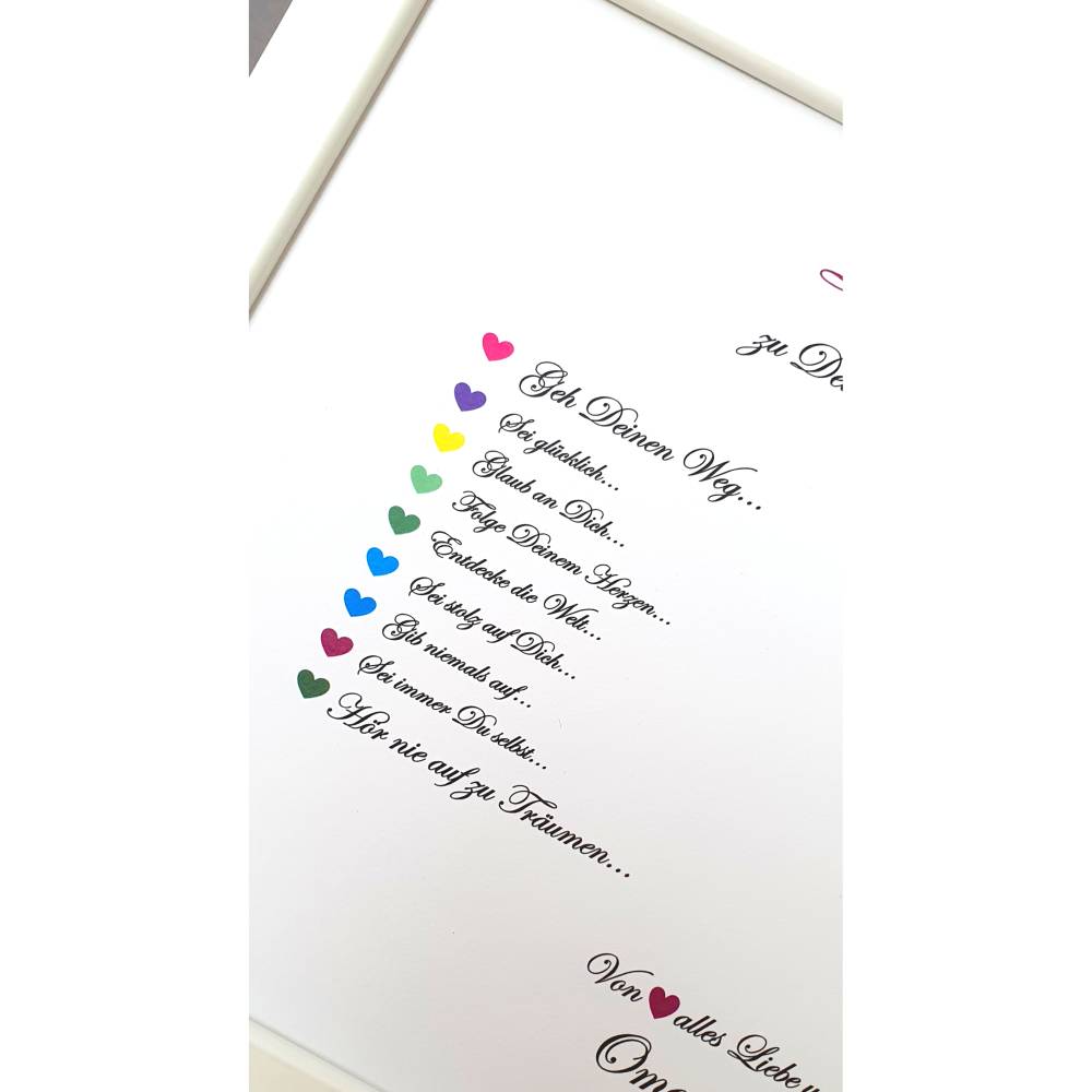 Geldgeschenk zur Firmung Mädchen und Jungen, Geschenk zur Firmung ,Bilderrahmen Friedenstaube Bild 5