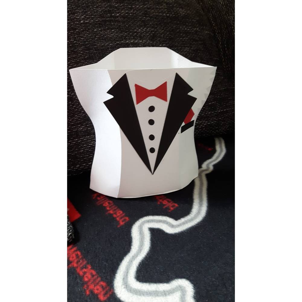 Plotterdatei Sakko Pillowtasche für die Hochzeit Bild 3