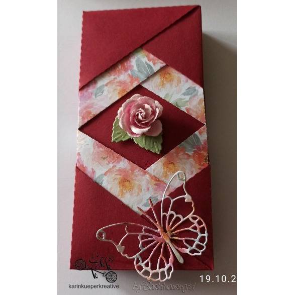 Plotterdatei Geschenkbox mit Flügel Optik Bild 2