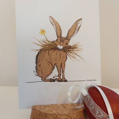 Happy Easter - Postkarte
