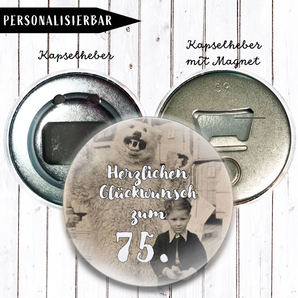 Individualisierbarer Kapselheber mit eigenem Text oder Foto – Handgemacht & personalisierbar Bild 4