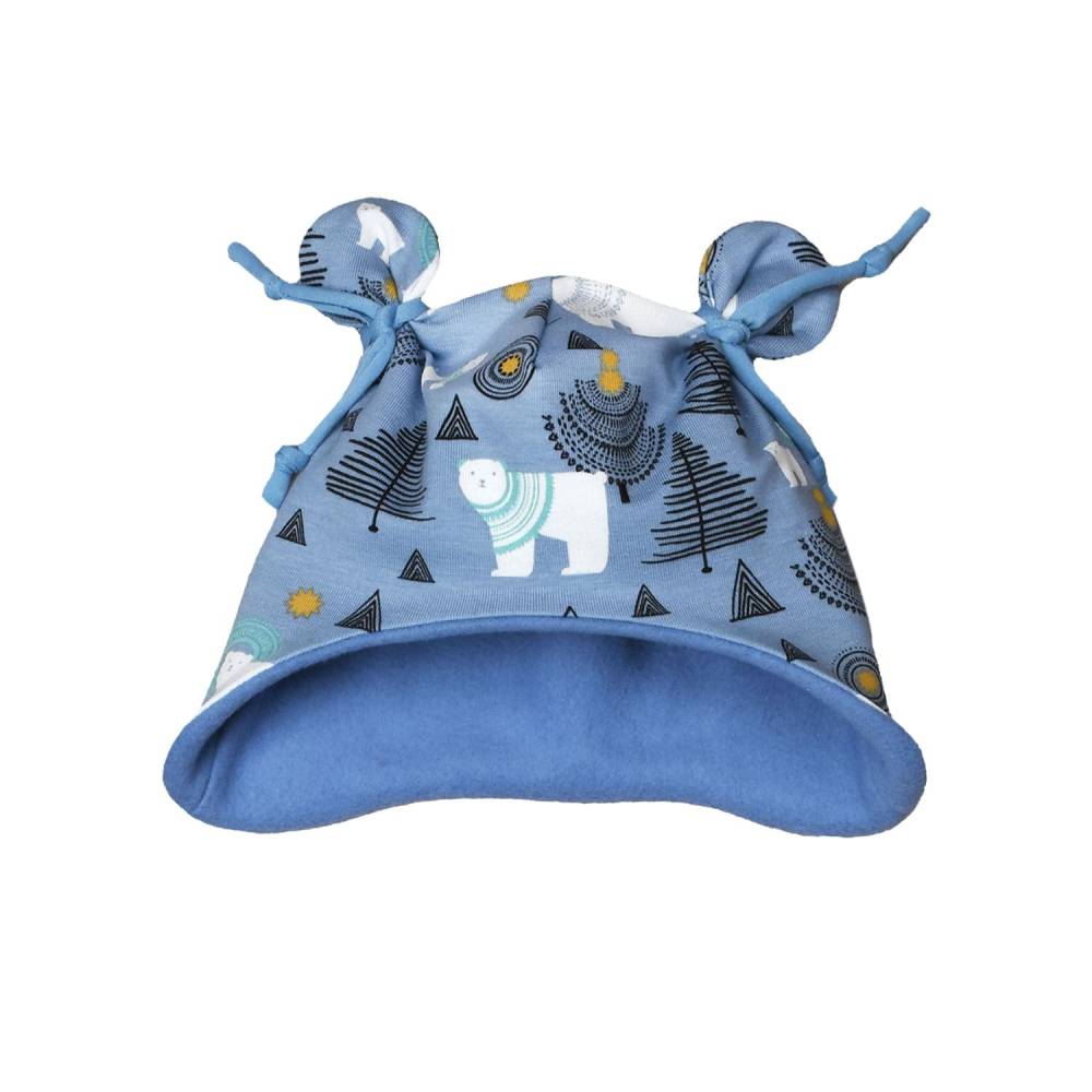 Strampelsack Pucksack Schlafsack Baumwollfleece Eisbren Geschenk Geburt  Baby Frhchen Jungen