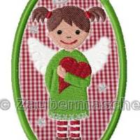 Stick-Aufnäher " Schutzengelchen Lieschen"