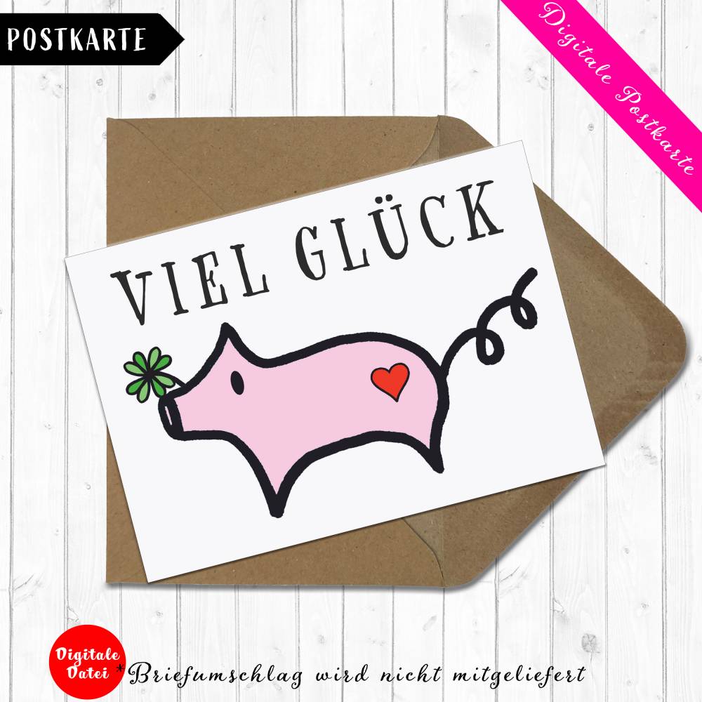 Glücksschweinchen Magnet Bild 8