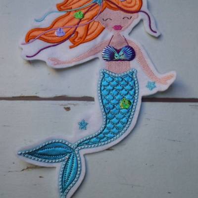 Große Meerjungfrau-Applikation