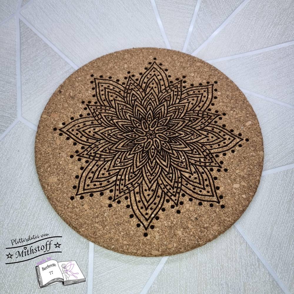 Cooles Weihnachtsmandala - Weihnachtsstern - Weihnachten - SVG - DXF -  Datei - Mithstoff - Mandala