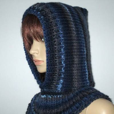Balaclava, Kapuzenmütze, Kapuze, Mütze, leicht und warm, mit tollem Farbverlauf, unisex