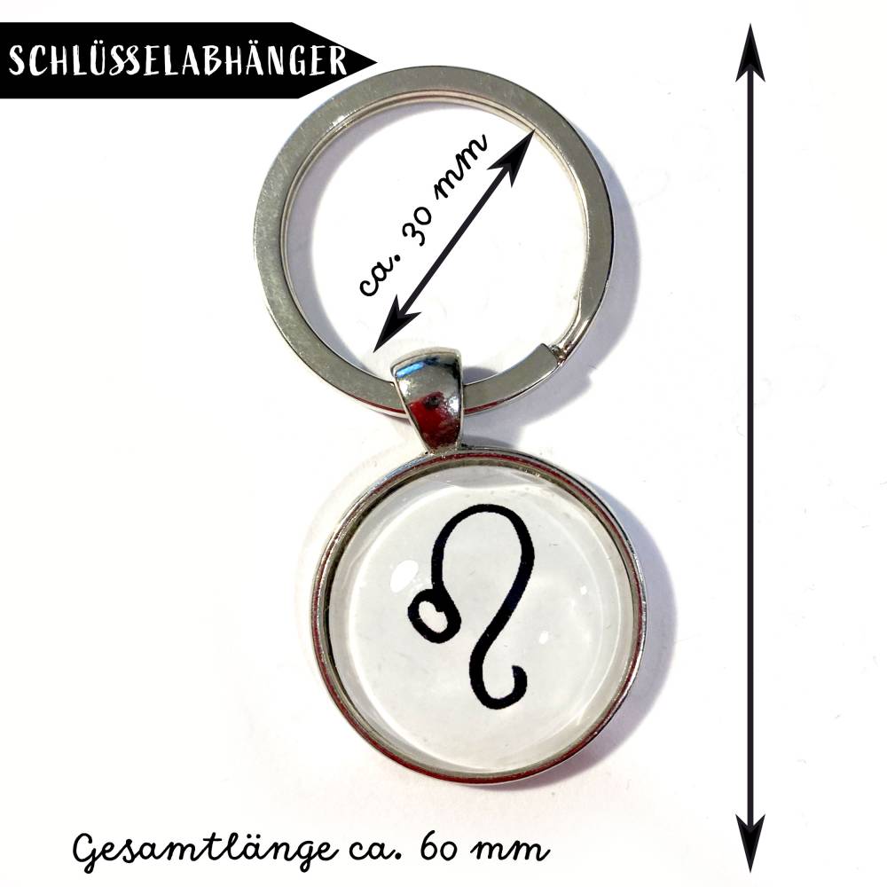 Sternzeichen Löwe Schlüsselanhänger Bild 3