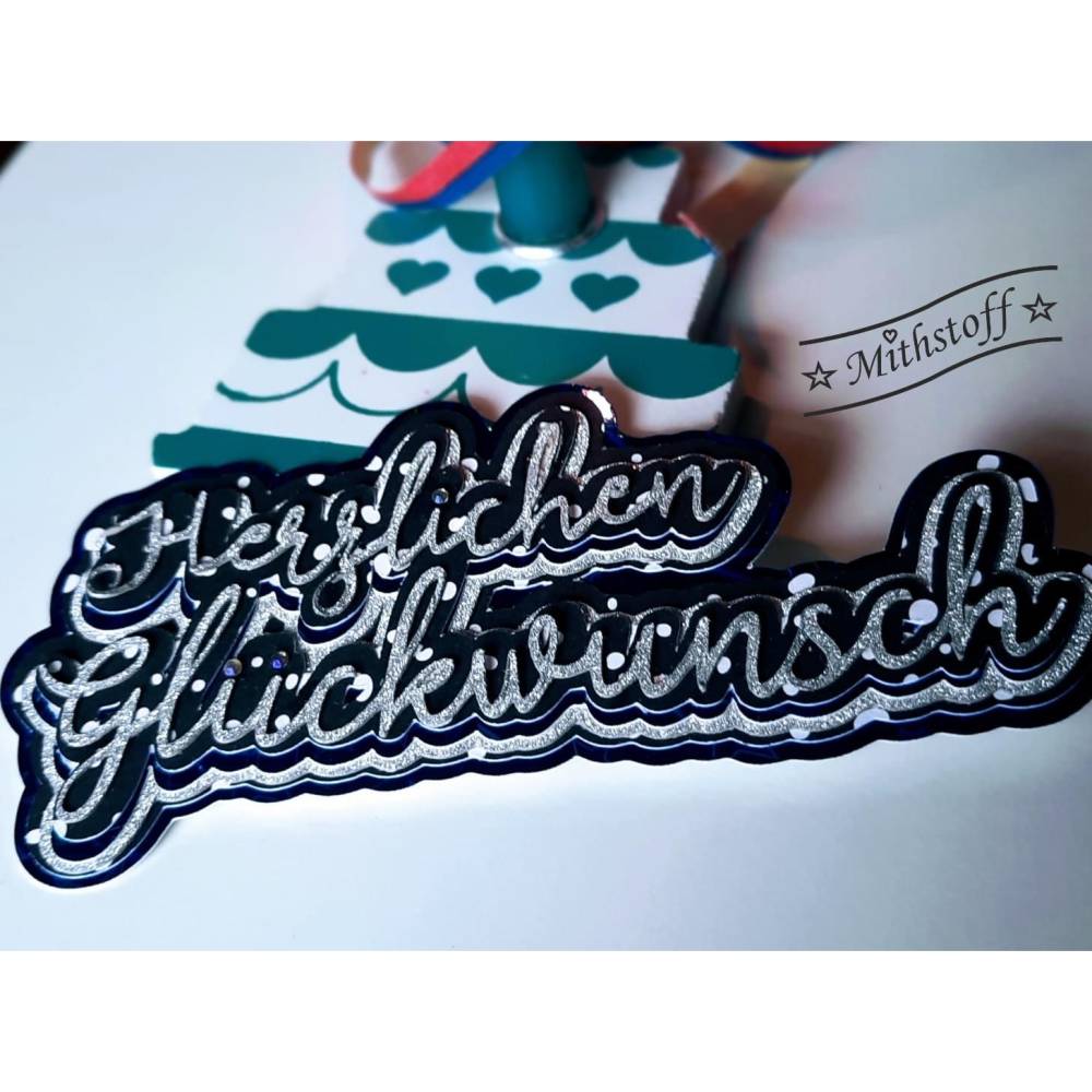 Coole Plotterdatei - papieraufleger - Caketopper - SVG - DXF - Datei - Mithstoff - Weihnachten - Geburtstag Bild 3