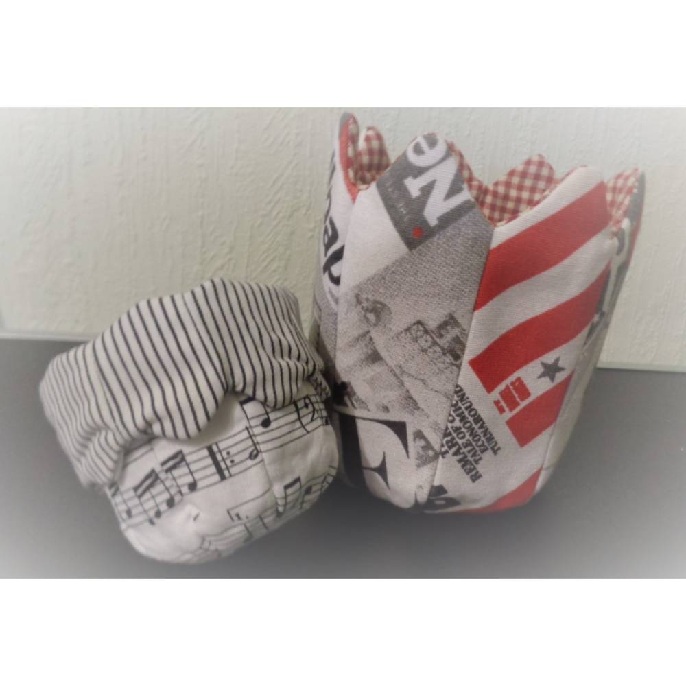 Schnittmuster "Körbchen 8 Eck" Utensilo Körbchen in mehreren Größen & Designs Bild 2