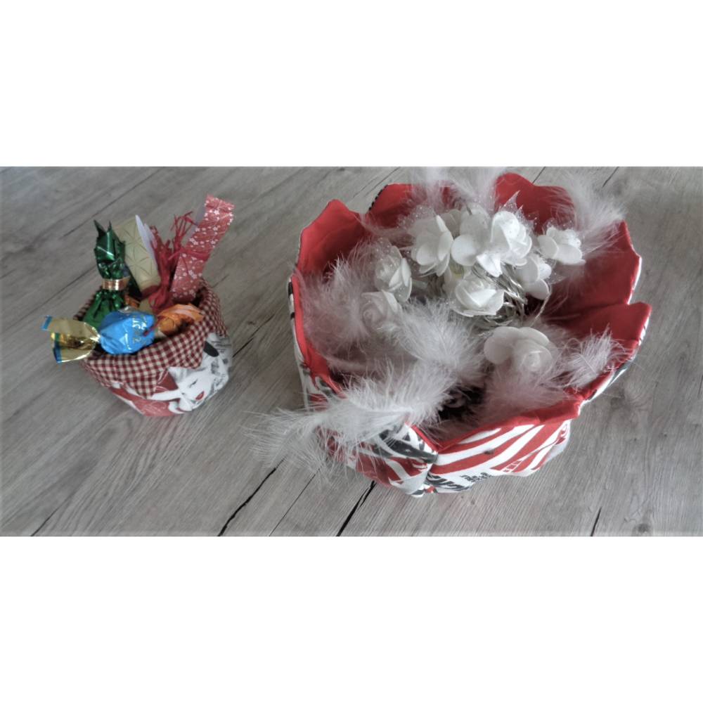 Schnittmuster "Körbchen 8 Eck" Utensilo Körbchen in mehreren Größen & Designs Bild 3