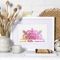 Mandala Life is Beautiful Plotterdatei SVG DXF EPS mit 10 Sprüchen
