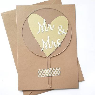 Kuchenstecker aus Acryl I Cake Topper I Kuchendeko I Hochzeit I Mr & Mrs