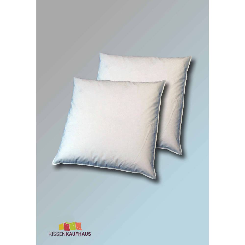 70 x 70 cm Daunenkissen mit 1.200 g Daunenfüllung Kopfkissen Füllkissen Innenkissen