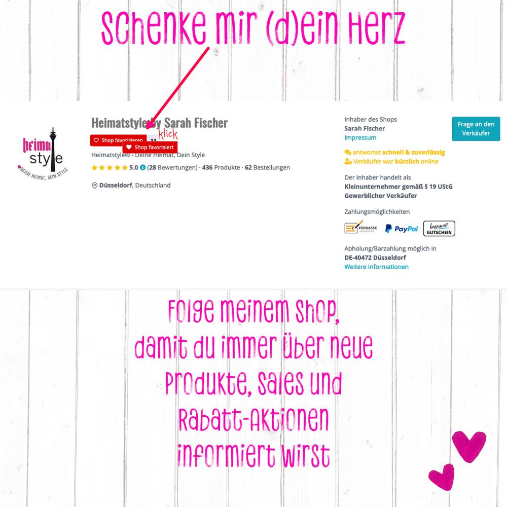 Düsseldorfer Skyline Button in 2 Farben und 3 Größen nach Wahl Bild 3