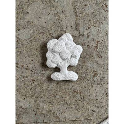 Baum - Relief zum selber Bemalen mit Anhänger