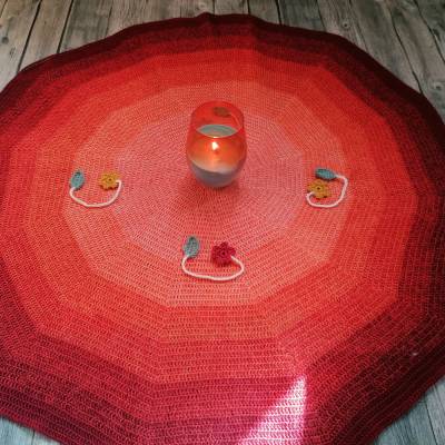 Mitteldecke, Tischdecke, runde Decke als Mittelpunkt 