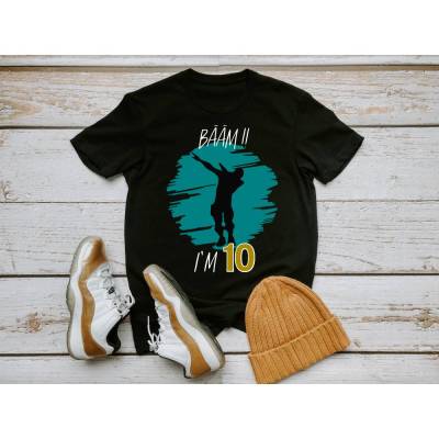 Bääm I`m 10 Plotterdatei SVG, Sofortdownload