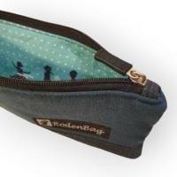 Schminktasche - Stiftemäppchen - Schlamperl - Notfalltasche - Hygieneetui >> 10cm x 24cm