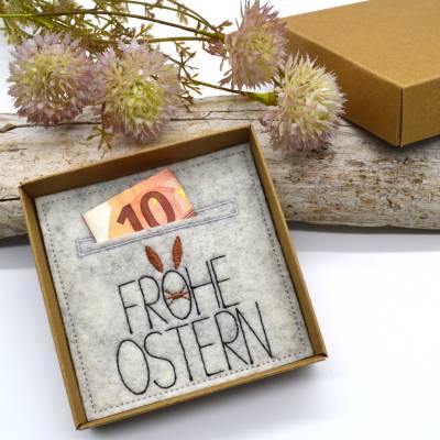 Stickdatei Ostern Wunscherfüller Frohe Ostern