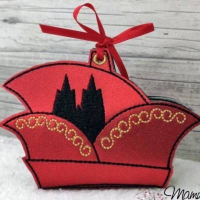 *  Narrenkappe  *  ITH Stickdateien 13 x 18, Giveaway, 5 Varianten, Karneval, Fasching