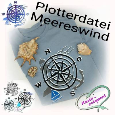Plotterdatei Meereswind