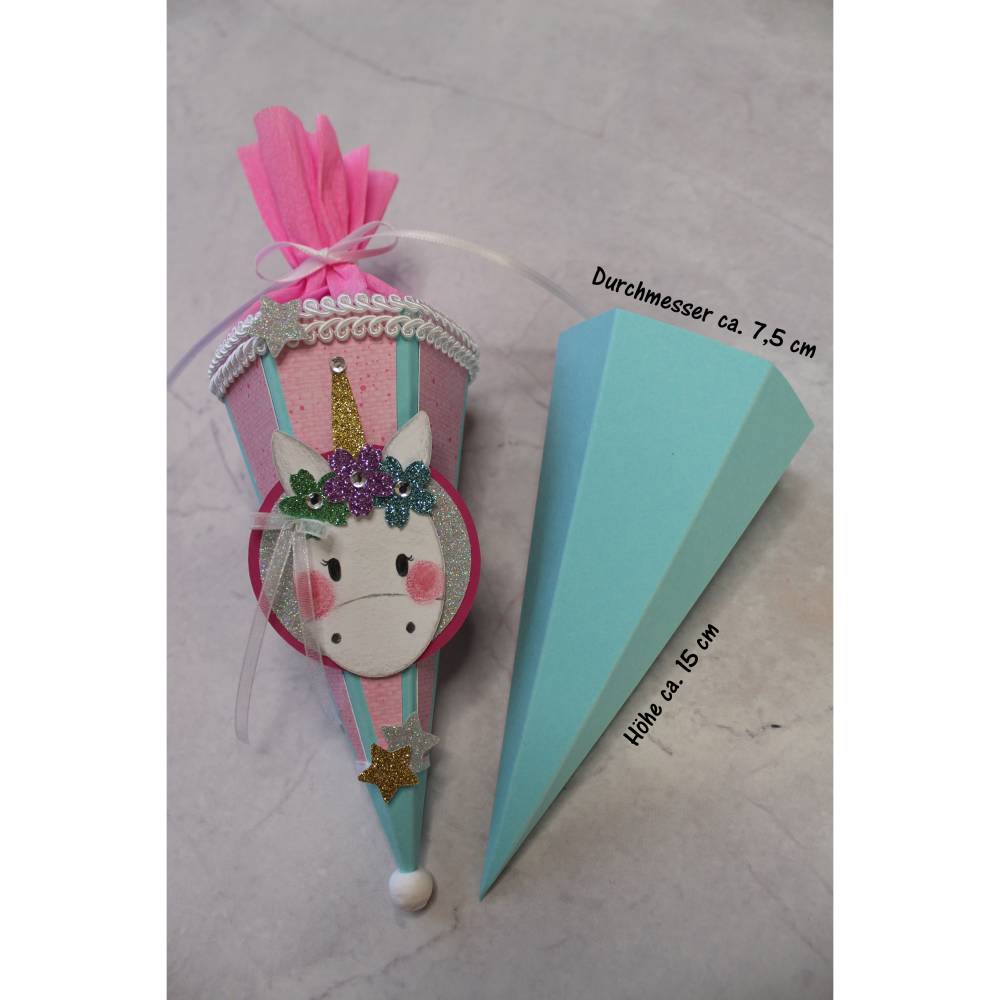 Mini-Schultüte „Motivauswahl für Mädchen", Geschenkverpackung Bild 10