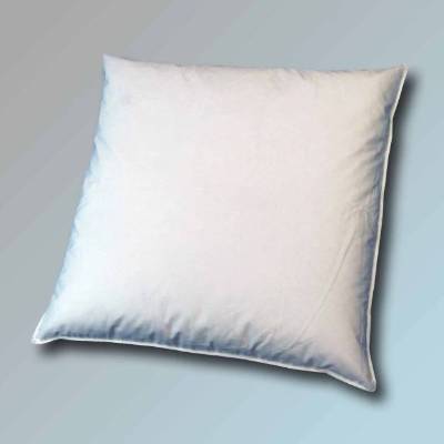80 x 80 cm Kopfkissen Kissen Federkissen Schlafkissen Deko 1000 g soft in weiß