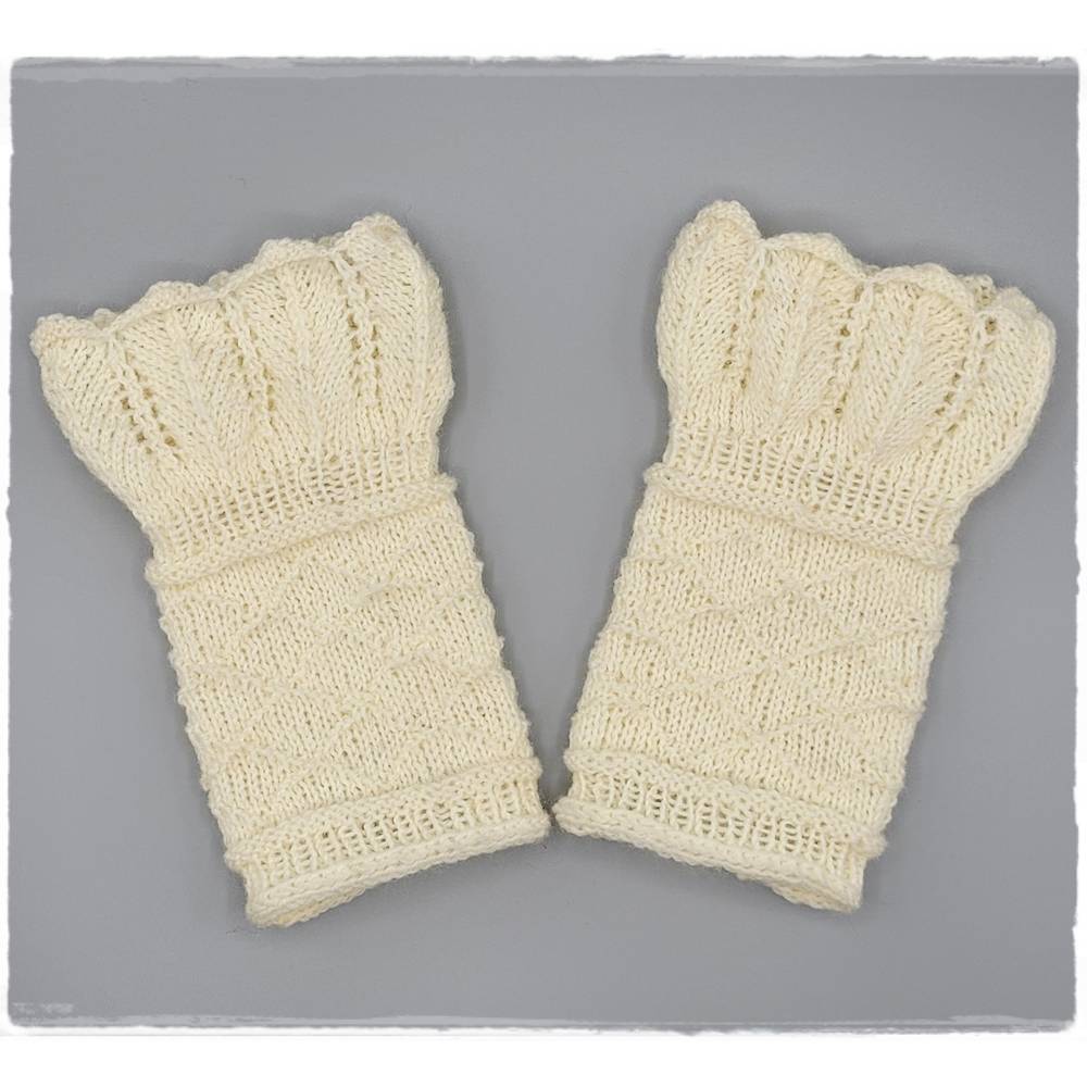 Strickanleitung Märchen-Handstulpen "Prinzessin auf der Erbse" Bild 3