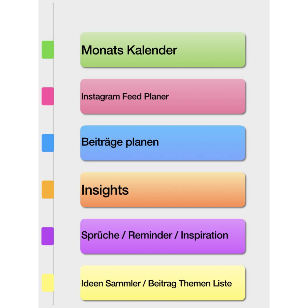 Instagram Planer - mit Instagram Guide Bild 2