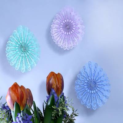 3D Osterei Plotterdatei SVG | Osterdeko aus Papier | Osterei Anhänger | Fensterdeko Ostern | Tischkarte Ostertisch