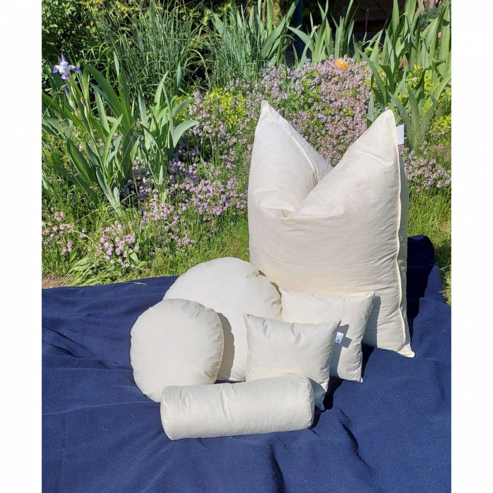 70 x 70 cm Füllkissen mit softer 1100g Federfüllung Innenkissen Sofakissen Kopfkissen