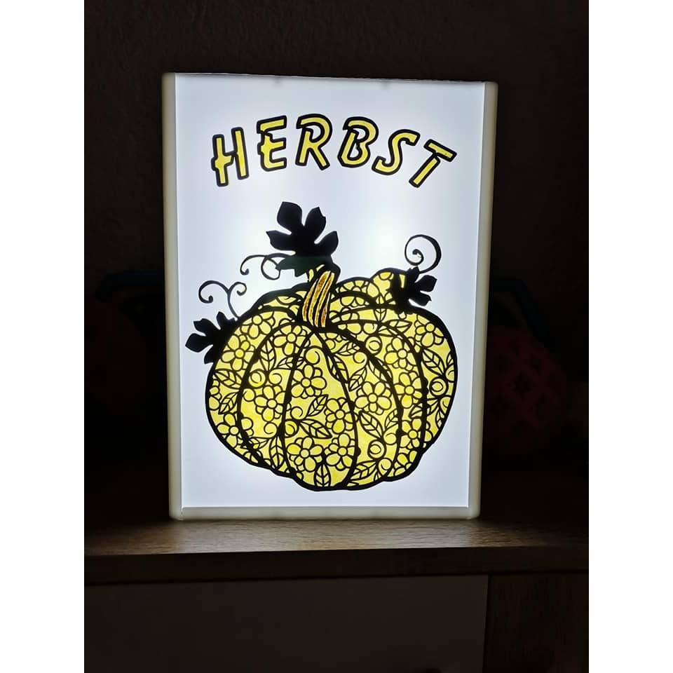 Plotterdatei / 3D Druck / Laser Floraler Kürbis  Deko Bild 9
