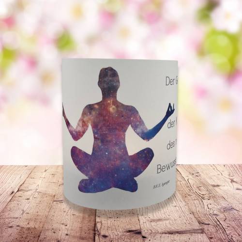 DIY Yoga-Licht B.K.S. Iyengar Der Geist und der Atem sind der König und Königin