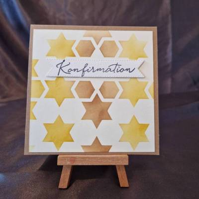 Konfirmation - Sterne - Bunt - Geschenk