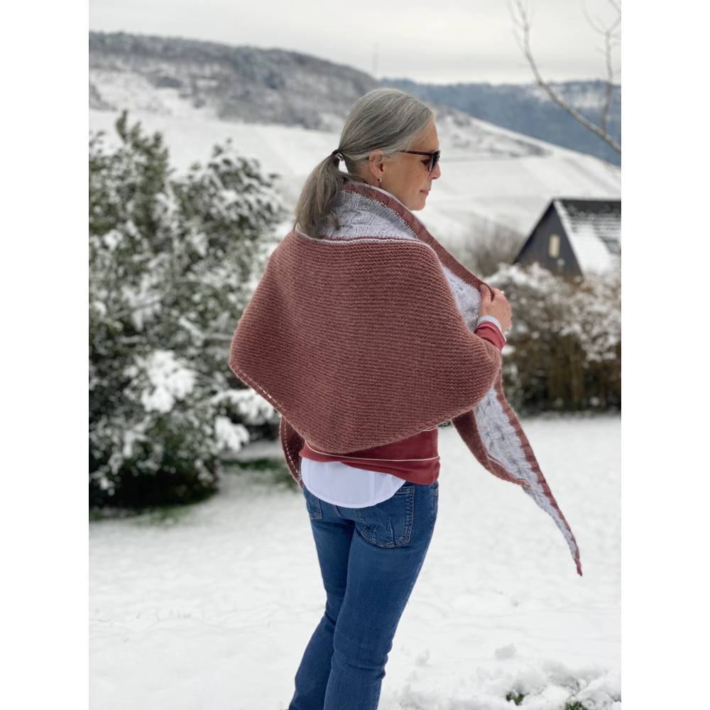 Strickanleitung Lizas Schultertuch Bild 5