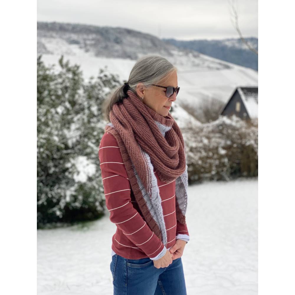 Strickanleitung Lizas Schultertuch Bild 7