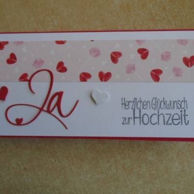Gutscheinverpackung  Hochzeit Hochzeitsverpackung  Geldgeschenk Gunschein Konzertkarte  Verpackung Geschenkidee