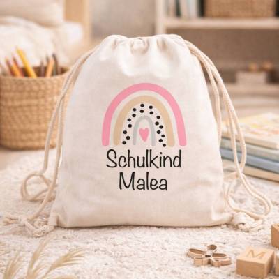 Schulkind 2026 Turnbeutel / Geschenk zur Einschulung