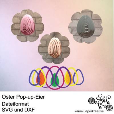 Plotterdatei Oster Pop-up-Eier