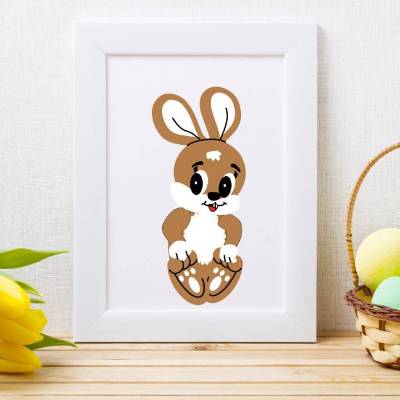 Plotterdatei Häschen 1