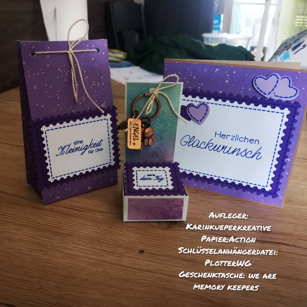 Plotterdatei Kartenaufleger mit Naht Bild 3