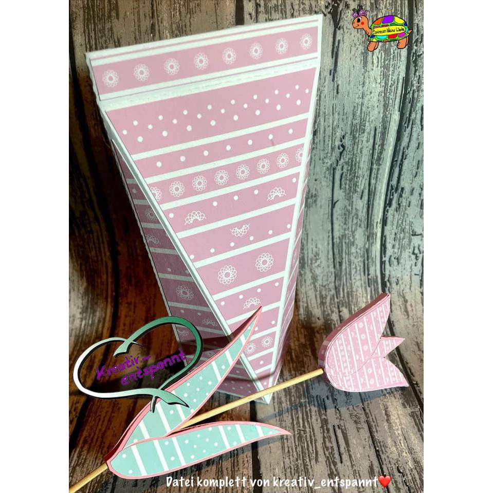 Digipapier Zarte Papiere mit Karte Bild 2
