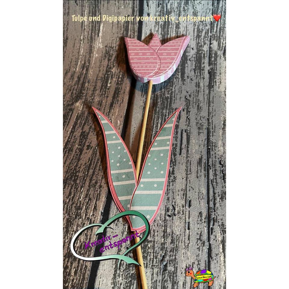 Digipapier Zarte Papiere mit Karte Bild 6
